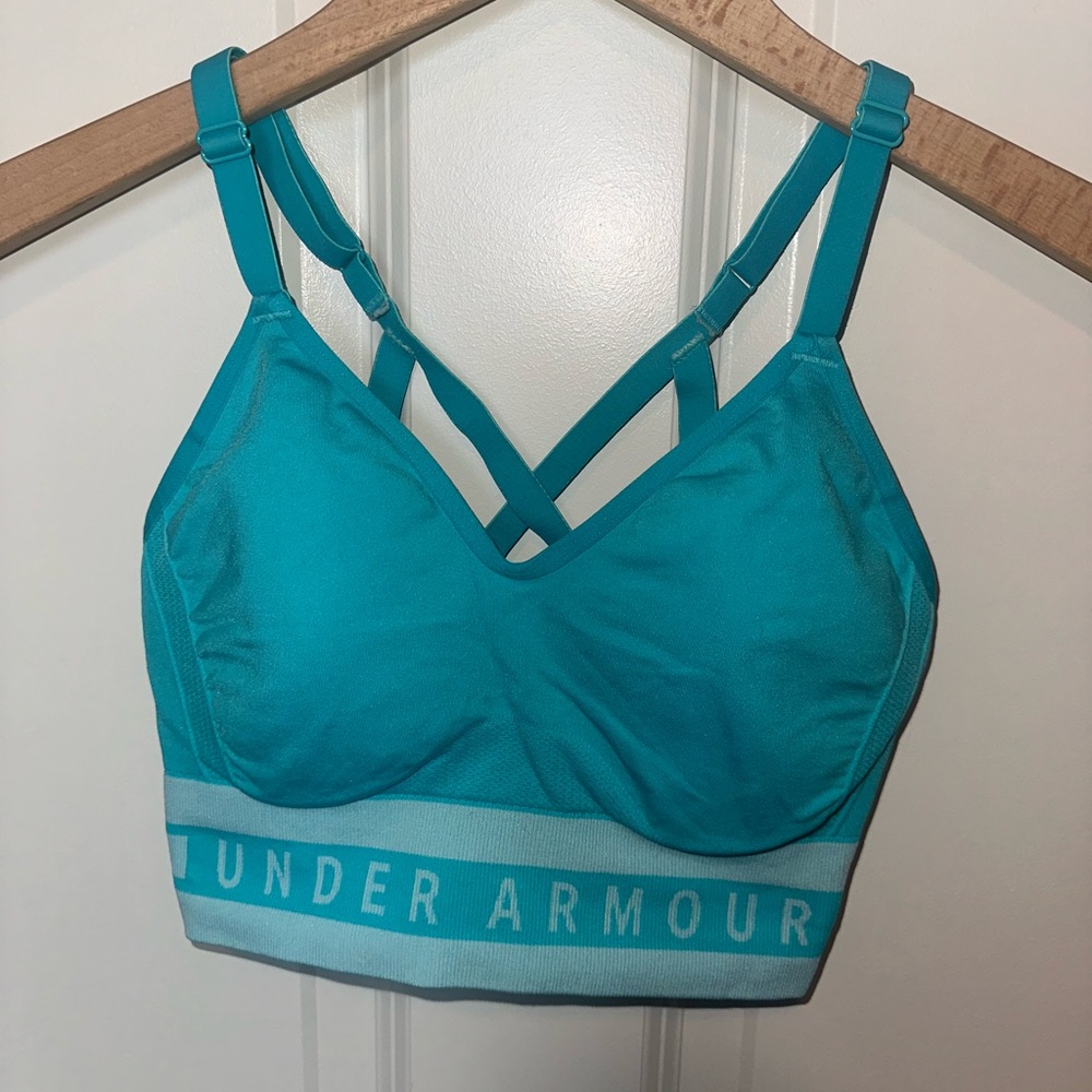 Under Armor Light Blue Sports Bra